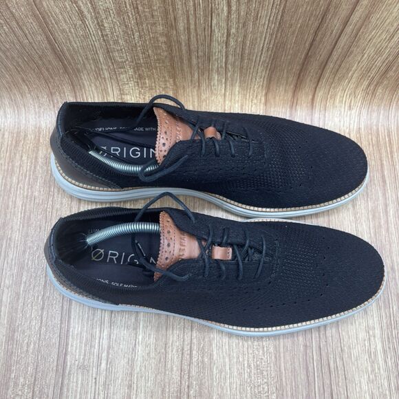 COLE HAAN‎ ORIGINAL GRAND STITCHLITE MENS BLACK OXFORD SIZE 13 M main image 6